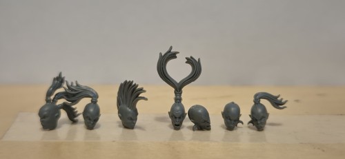 Warhammer daemonettes heads
